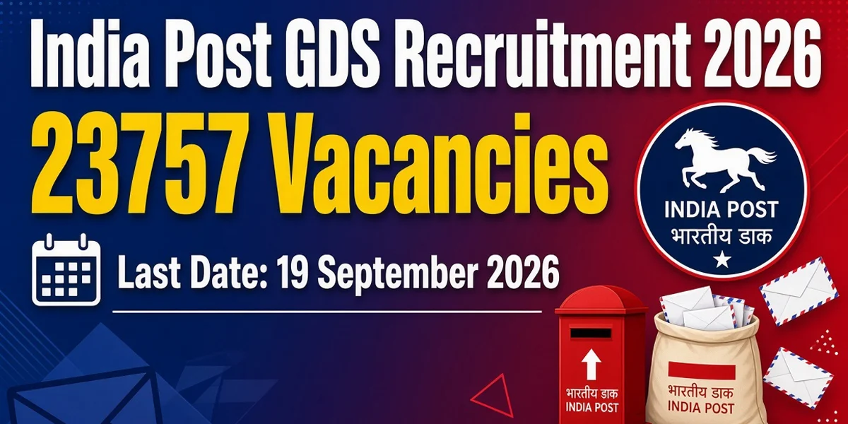 India Post GDS Recruitment 2026 - Apply Online